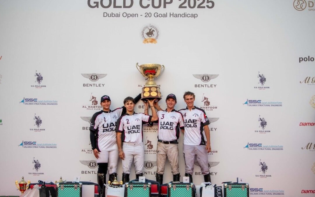 La U.S. Polo Assn. renueva como socio oficial de la equipación para la Dubai Polo Gold Cup 2025