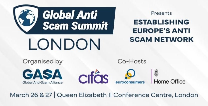 Global Anti-Scamm Summit (GASS), la cumbre mundial contra el fraude en línea, se celebrará en Londres