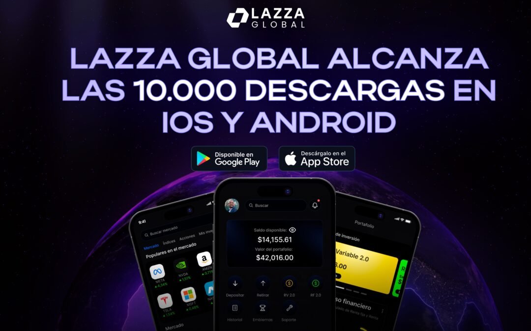 Lazza Global: Rápida adopción de su app con IA supera las 10,000 descargas globales en dos meses