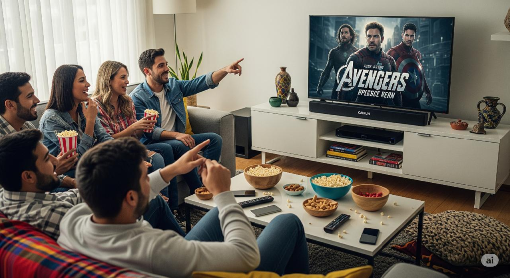 Así es como su habitación o sala se pueden convertir en un poderoso centro de entretenimiento