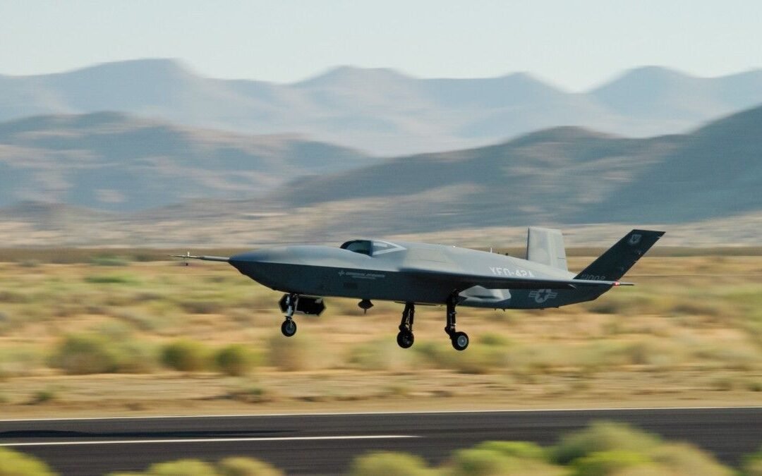 GA-ASI marca otro hito en la aviación con las pruebas de vuelo del YFQ-42A CCA