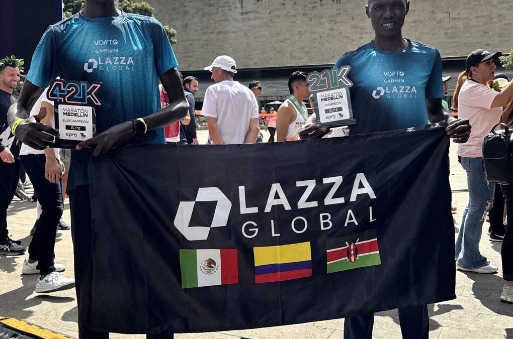 Lazza Global conquista la Maratón Medellín 2025