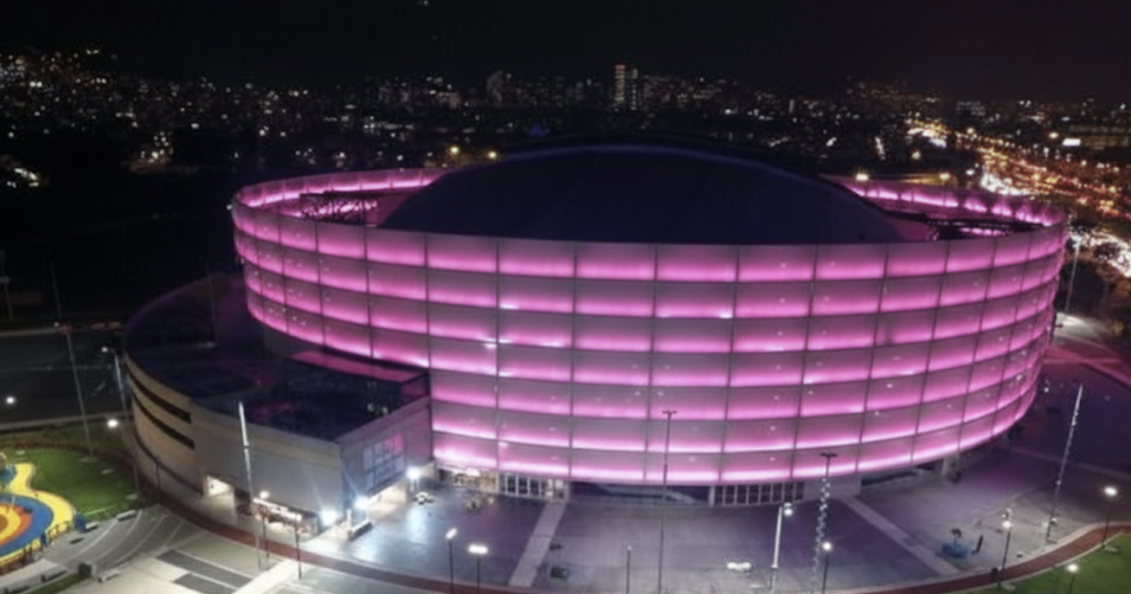 El Movistar Arena se iluminará de Rosa: Un símbolo de unión y esperanza impulsado por mujeres líderes de Colombia