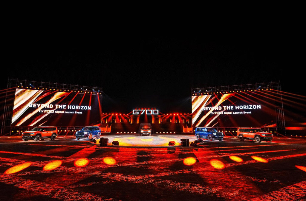 JETOUR G700 Hace Su Debut Global en Dubái, Redefiniendo el Estándar de las SUV Todoterreno Premium