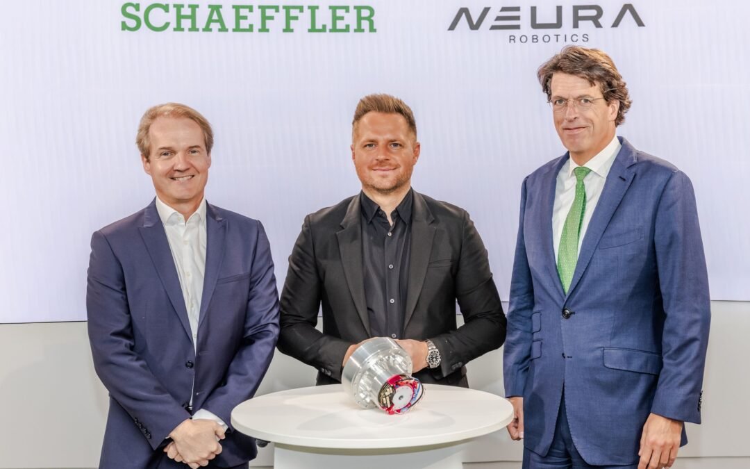 Schaeffler e Neura Robotics iniciam uma colaboração estratégica orientada para o futuro