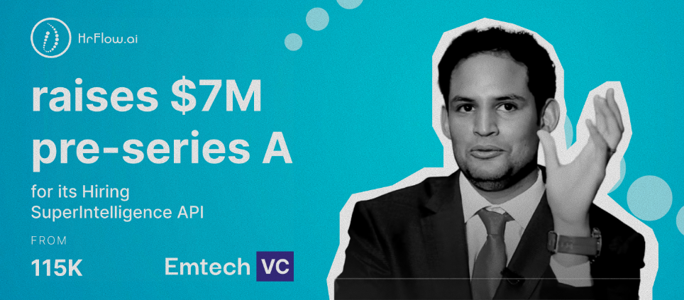 HrFlow.ai asegura 7 millones de dólares para ser el estándar global de IA aplicada a datos de RR. HH.