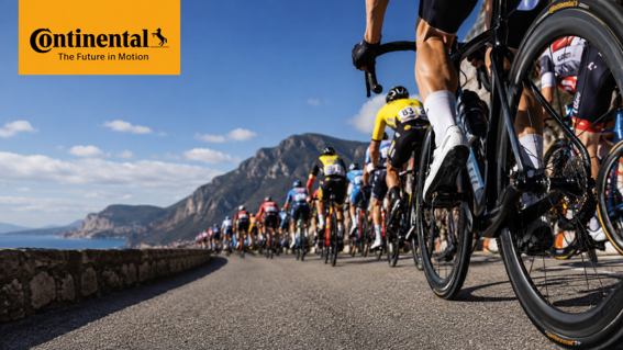 El Tour de Francia rueda con la tecnología de Continental junto a seis equipos de la élite del ciclismo mundial